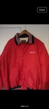Men's Game Red Varsity Jacket Size XL