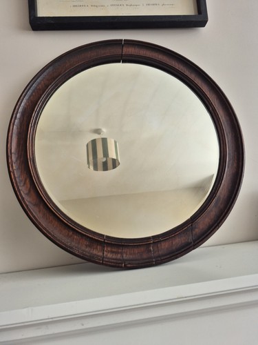 Antique edwardian round wall - round,