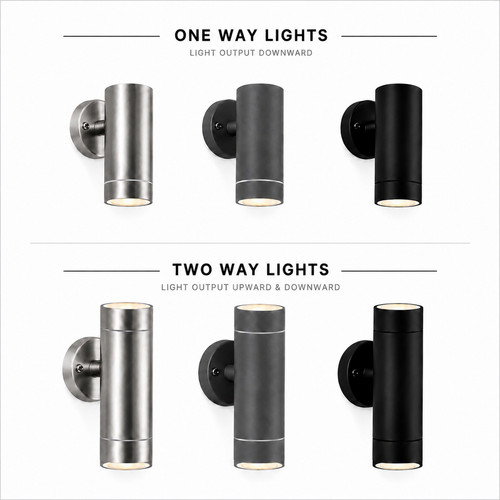 Gu10 outdoor wall light - outdoor,