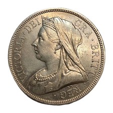 1893 victoria halfcrown nice