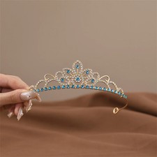 Mini Crowns Hair Comb Crystal