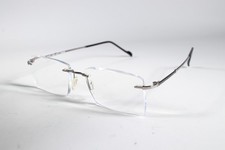Stepper Eyeglasses SI-4401 Mens Grey F029 Rimless Titanium Glasses Frames 53 mm