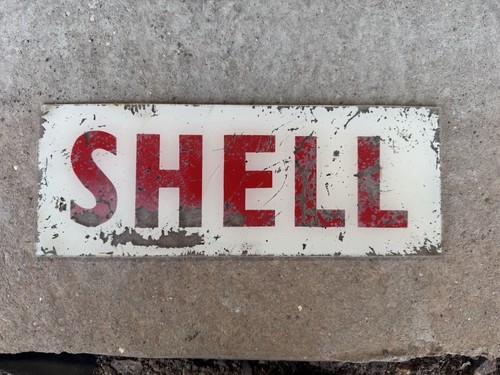 Vintage original shell petrol - shell,