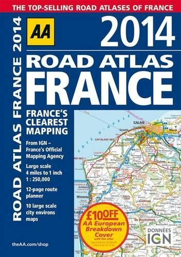 Road atlas france - atlas,