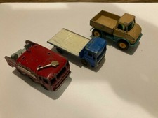 3 X Matchbox Models Unimog /