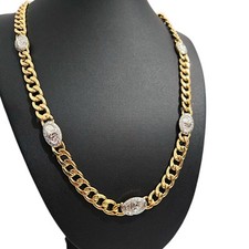 14k gold chunky curb chain - chunky,