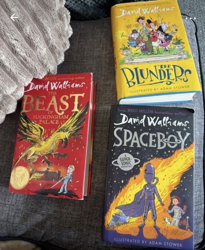 David walliams books - 3x,