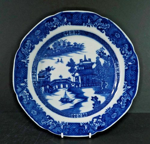 Leeds pottery pearlware blue - pottery,