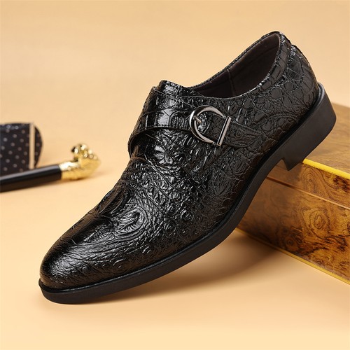 Men dress shoes crocodile - dress,
