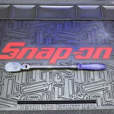 Snap-on FHLFD80A Purple 3/8" Drv. Hard Grip Long Flex Head Ratchet