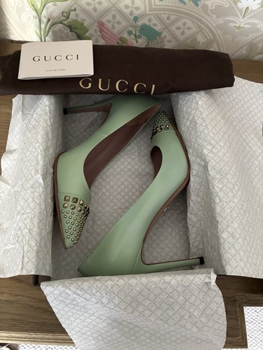 Gucci mint green studded - mint,