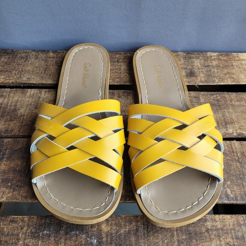 Salt water yellow leather - salt,