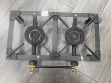 Double ring burner cast - double,