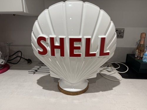 Shell petrol perspex pump - perspex,