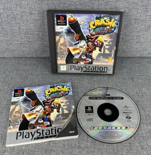 Crash bandicoot warped ps1 - crash, 3