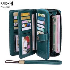 Ladies Leather Wallet Long Purse Phone Card Holder Case Clutch Large Capacity