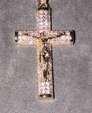 10K Yellow Gold Crucifix