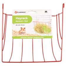 Flamingo Hay Rack Banquet Red
