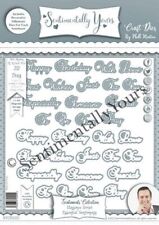 SENTIMENTALLY YOURS Craft Dies