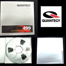 Quantegy 499 Grand Master Gold 1/4" Mastering Tape - used only once and erased