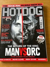 Hotdog Magazine #43  Dec 03 Lord Of The Rings Hammer Horror Matrix