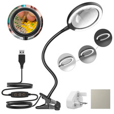 LED Magnifying Clip-on Desk