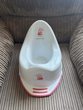 Peppa Pig Potty Kids Toddler Toilet Training Non Slip Child Steady Potty - pink