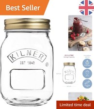 Reusable 500ml Glass Preserve