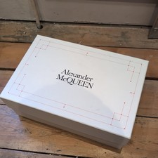 Alexander McQueen Shoebox with original tissue paper  36x25x13cm shoe box