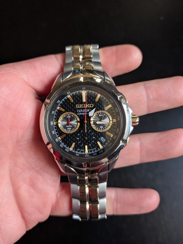 Seiko coutura ssb434 two tone - coutura,
