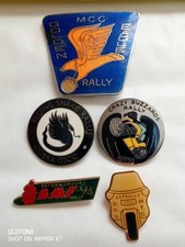 Vintage Enameled Motorcycle