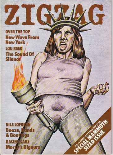 Zigzag magazine blondie - magazine,