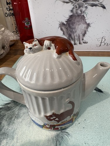 Beautiful wade cat teapot in - a,