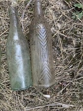 old glass bottles