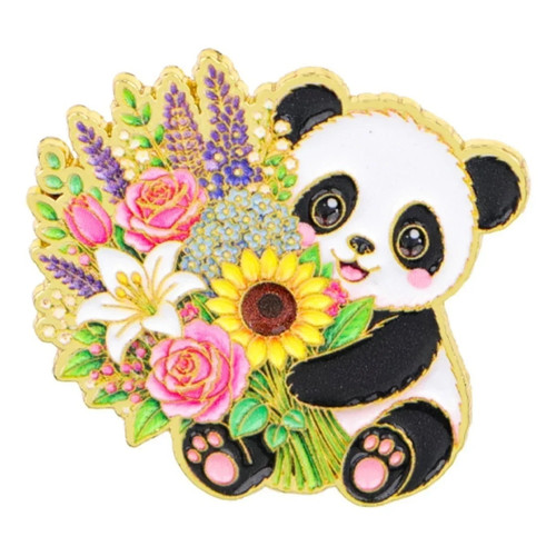 Cute panda flower bamboo - panda,