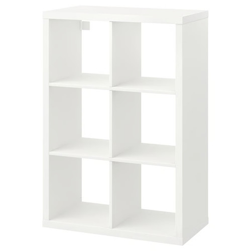 Ikea kallax white shelving - kallax,