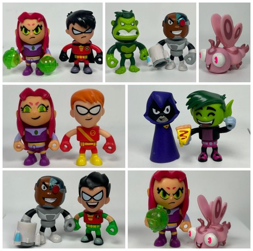 Teen titans mini figures - -,