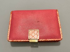 Smythson Pink Leather Business