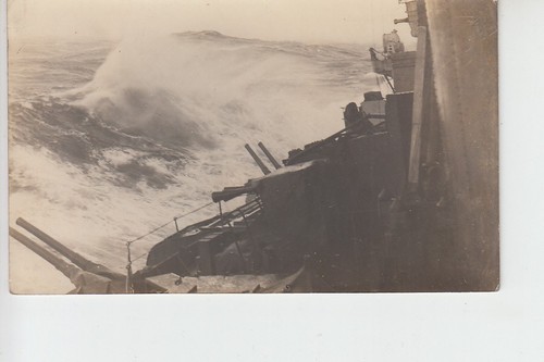 View from military ship - from, in