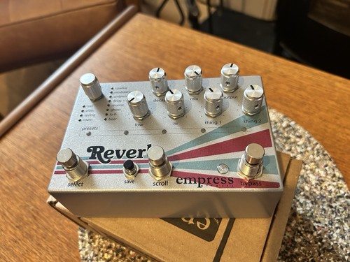 Empress reverb pedal - empress,