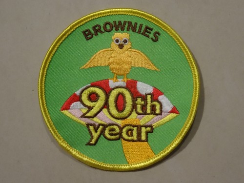 Brownies 90th year - 90th, badge