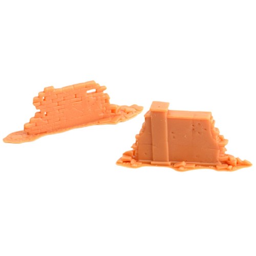 Brick walls scenery - 1:72,