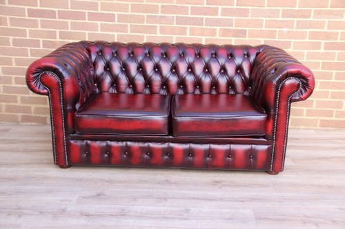 Chesterfield blood leather - ox,