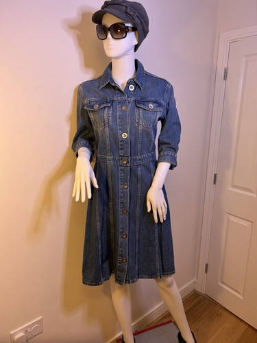 Mih jeans cotton blue denim - mih,
