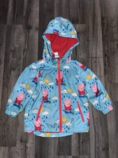 Peppa Pig Blue Raincoat 18-24m Toddler Waterproof Coat Puddle Play