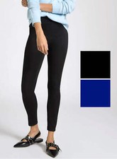 Dunnes Jeggings Ladies Essential Denim High Rise Blue & Black Jeans Cotton