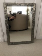 Pewter mirror - pewter,