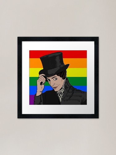 Gentleman jack pride framed - pride,
