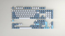 GMK Shoko Authentic Keycap Set - Blue And White GMK Keycaps