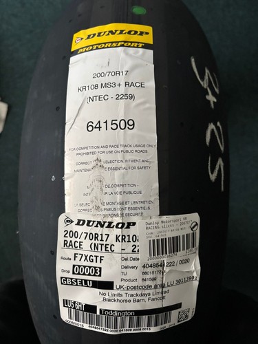 Dunlop motorsport kr108 slick - motorsport,